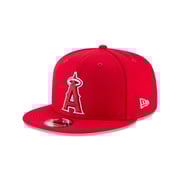 Anaheim Angels New Era Red 9FIFTY Snapback Hat