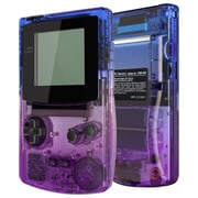 IPS Ready Upgraded eXtremeRate Gradient Translucent Bluebell Replacement Full Set Shells with Buttons for Gameboy Color GBC , Compatible with GBC OSD IPS & Regular IPS & Standard LCD - QCBP3015
