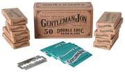 50 Pack Gentleman Jon Platinum Double Edge Razor Blades