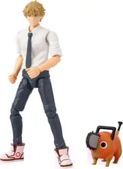 Bandai - Anime Heroes Chainsaw Man - 6.5" Denji Figure & Pochita