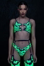 Glowing Bats O-Ring Chaps Set
