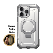 iPhone 16 Pro Max 6.9 inch UB Grip MagSafe Camera Control Button Phone Case-White