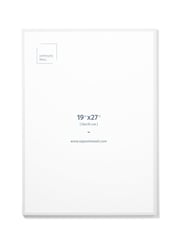 White Metal Frame, 19¾x27½ in | 50x70 cm