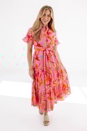 The Playa Button Up Midi Dress