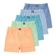 Ryan Boys Woven Boxers (5-Pack)