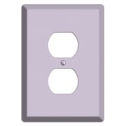 Lavende with Tiny Dots Duplex Outlet Wallplate