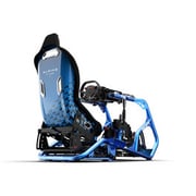 Trak Racer Alpine Racing TRX Sim Racing Cockpit - Alpine Racing Blue