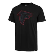 NFL Atlanta Falcons '47 Pop Imprint Super Rival T-Shirt - Black