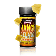 THC-A Live Badder Gummies: Mango Gelato Looper: Award Winning Cannabinoids