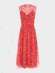 Blythe Dress in Traceri Rouge