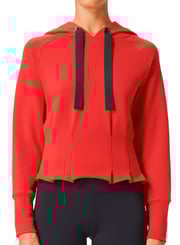 Pleated Hoodie