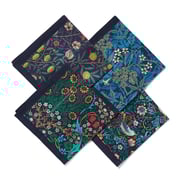 William Morris Botanical Print Napkin Set