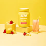 Clear Protein Strawberry Lemonade
