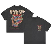 Men's Heather Black Noche UFC 2025 Fiery Punch Boxy T-Shirt
