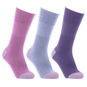 Extra Roomy Cotton‑rich Softhold® Seam‑free Contrast Heel & Toe Socks