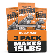 Bully Max 26/12 High Protein Wet Dog Food - 3 Pack