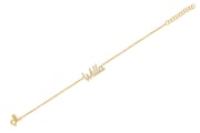 Diamond Script Name Bracelet
