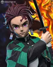 Tanjiro Kamado Demon Slayer | 3D Print Model
