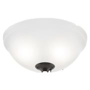 Glass Globe-Painted White Cased - K070201045