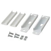 VIDGA Ceiling bracket for 2 curtain rails - white