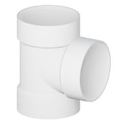 3" Sewer and Drain PVC Tee