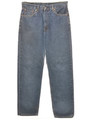 Straight-Leg Dark Wash Levis 550 Jeans - W35 L34