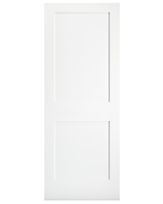 2 Panel Shaker Style Interior Door (Primed)
