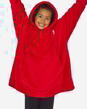LFC Infants Unisex Robed Hoody Red