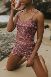 Charlotte High-Waisted Shorts