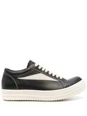 Vintage sneaks in grain calf leather and velour suede