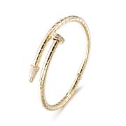 UN CLOU A LA NOA BANGLE YELLOW GOLD
