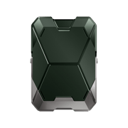 Magnetic Wallet with Stand-Dark Green