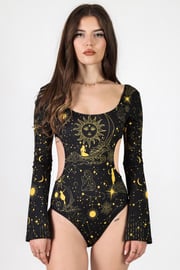 Venus Secrets Side Cut Out Bodysuit