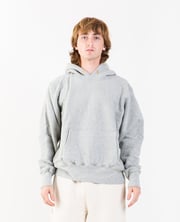 Cropped Hoodie Heather Grey