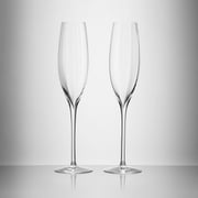 Elegance Optic Classic Champagne Flute, 8oz, Set of 2