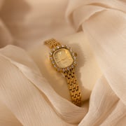 Pave Blossom Timepiece