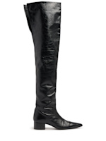 40mm andee leather over-the-knee boots - Khaite - Women  | Luisaviaroma