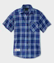 Lightweight Fitted Short Sleeve Shirt - Basin Harbor Blue