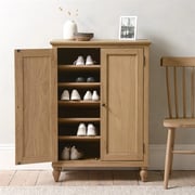 Elkstone Mellow Oak Shoe Cupboard