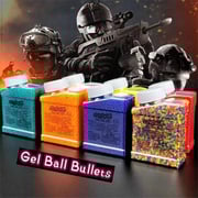 60,000 Splaterballs Gel Balls Orbeez With 800 ML Water Bullets Quick Loading Subpackage Bottle  for Gel Ball Blaster
