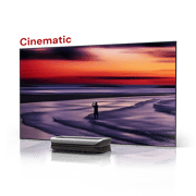 LTV-3500 Pro Free 100''-132'' Wall-Mount Cinematic ALR Screen Bundle
