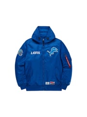 DETROIT LIONS X ALPHA X NEW ERA L-2B BOMBER JACKET