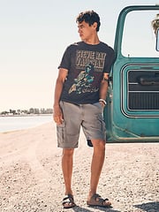 Men's Five Star Premium Cargo Short in Pewter