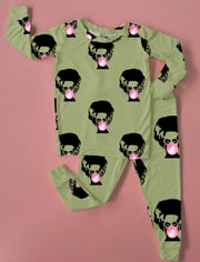 Franken Bride Bubble | Bamboo Loungewear Set