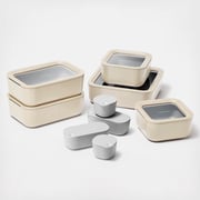 Caraway Home, Ceramic 17-Piece Food Storage Set