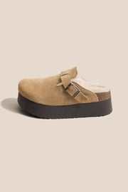 Vintage Leather Slip-on Flats