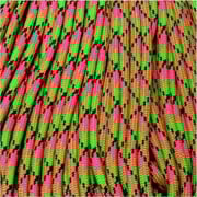 550 Paracord Watermelon Made in the USA Nylon/Nylon (100 ft)