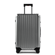 TREK Aluminum Suitcase Gunmetal
