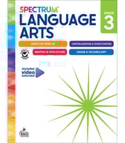 New Spectrum Language Arts Workbook Grade 3 eBook (PDF)