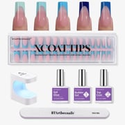 XCOATTIPS® Blue Pastel French Kit - Long Square